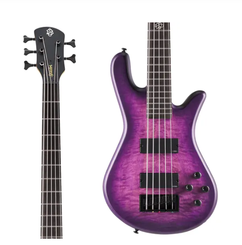 Baixo 5 Corda Ativo Spector Ns Pulse Ii 5 Ultra Violet Matte