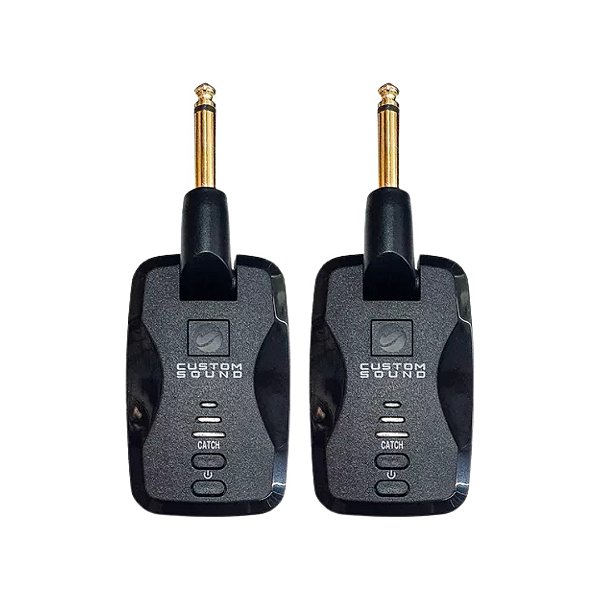 Transmissor Sem Fio Para Guitarra E Baixo Custom Sound