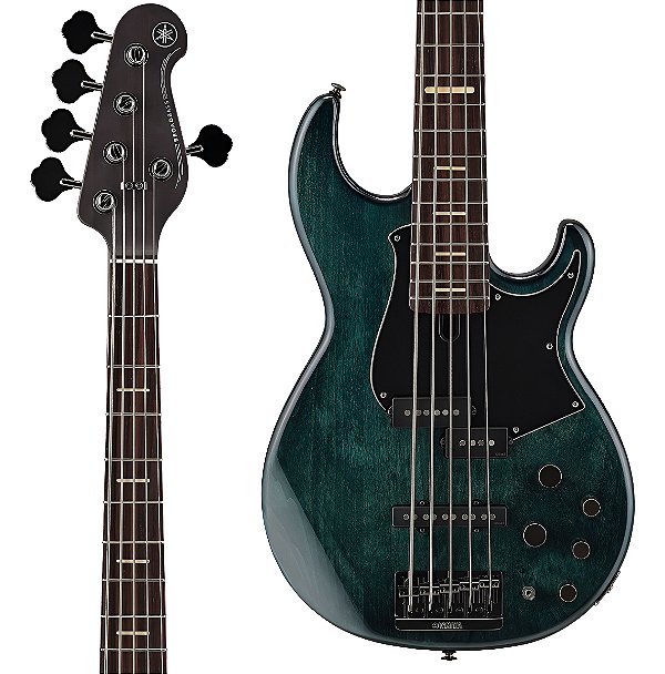 Baixo 5 Cordas Ativo Yamaha Bb735a Indigo Blue