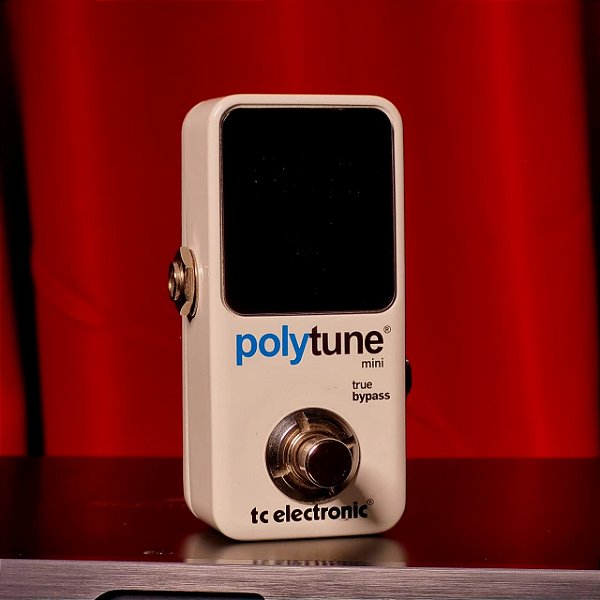 Pedal Afinador Guitarra E Baixo Tc Electronic Polytune Mini