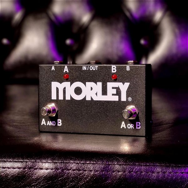 Pedal Footswitch Selector / Combiner Morley ABY Switcher