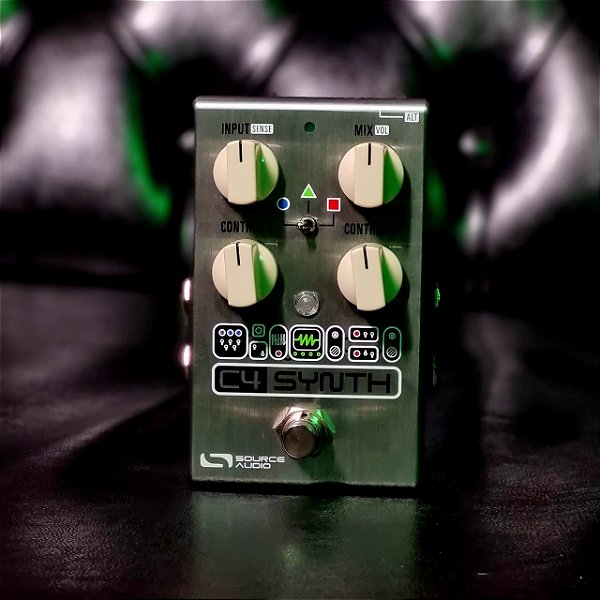 Pedal De Efeito Para Baixo Source Audio C4 Synth