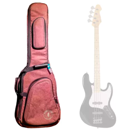 Bag Capa Acolchoada Para Baixo Show Gruveria Elegance Marrom