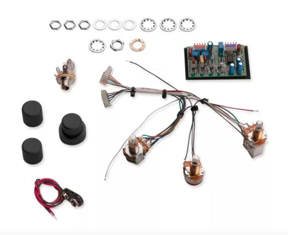 Preamp Seymour Duncan Stc-2a Baixo Captadores Ativos 3 Pots