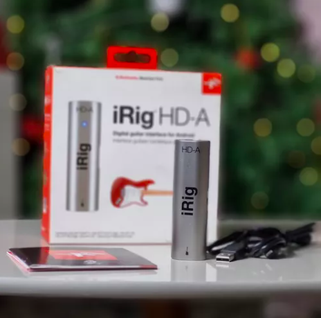 Interface Digital Guitarra Android Ik Multimedia Irig Hd-a