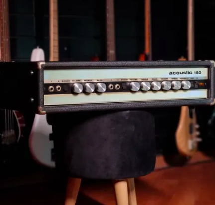 Amplificador Cabeçote Baixo E Violão Acoustic 150 Vintage