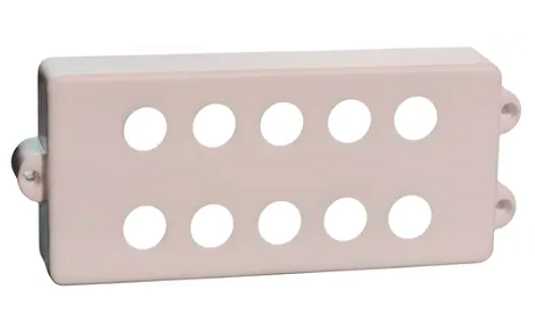 Capa Cover Para Captador De Baixo Music Man 5 Cordas Branca