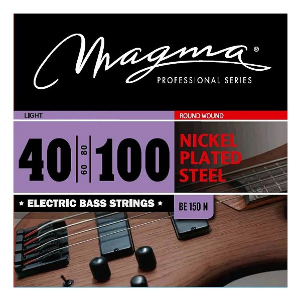 Encordoamento Para Baixo 4 Cordas Magma Nickel Plated .040