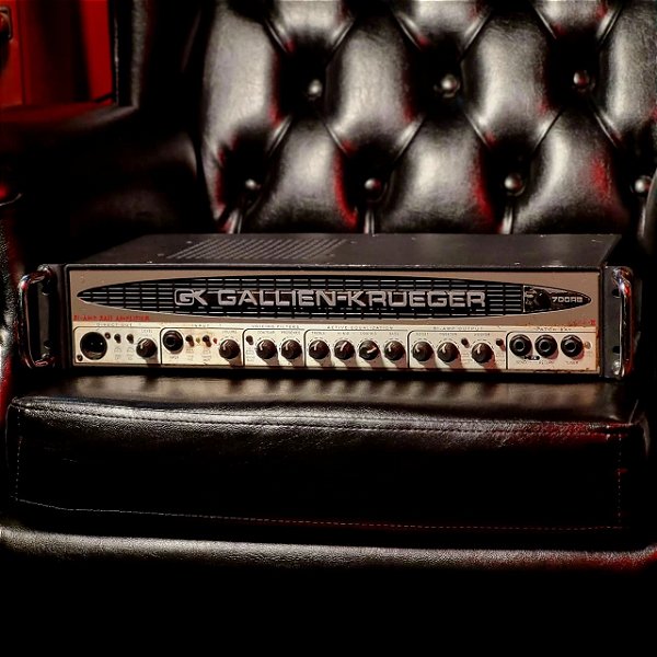 Amplificador Cabeçote Para Baixo 480W Gallien Krueger 700 RB