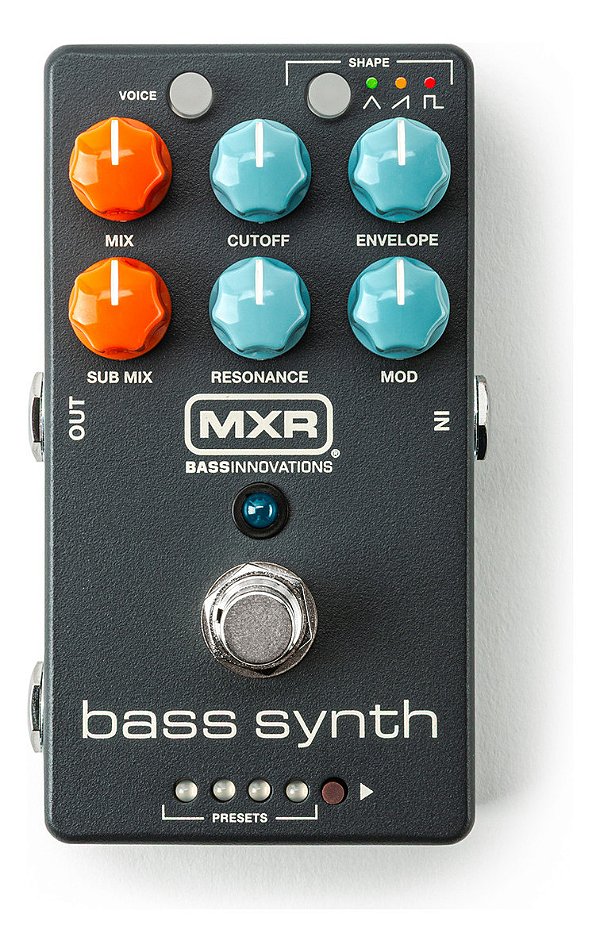 Pedal De Efeito Para Baixo Mxr Bass Synth