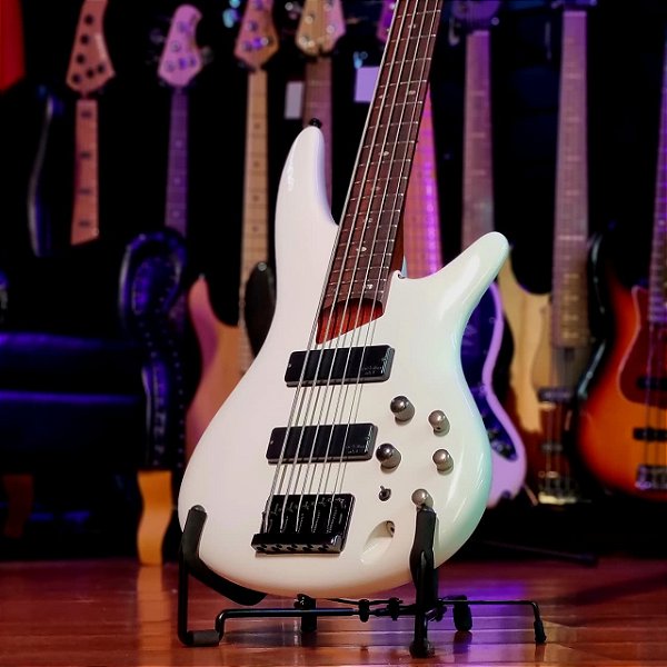 Baixo 5 Cordas Ativo Ibanez Soundgear SR505 White