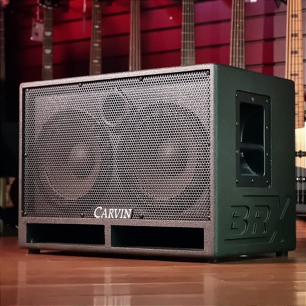 Caixa Gabinete 2x10 Para Baixo Carvin Brx10.2 600w Preto