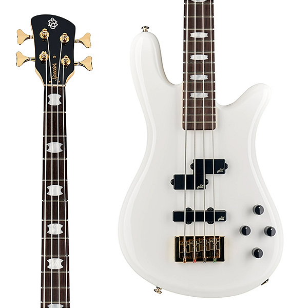 Baixo 4 Cordas Ativo Spector NS Icon Bolt-On 4 White Gloss