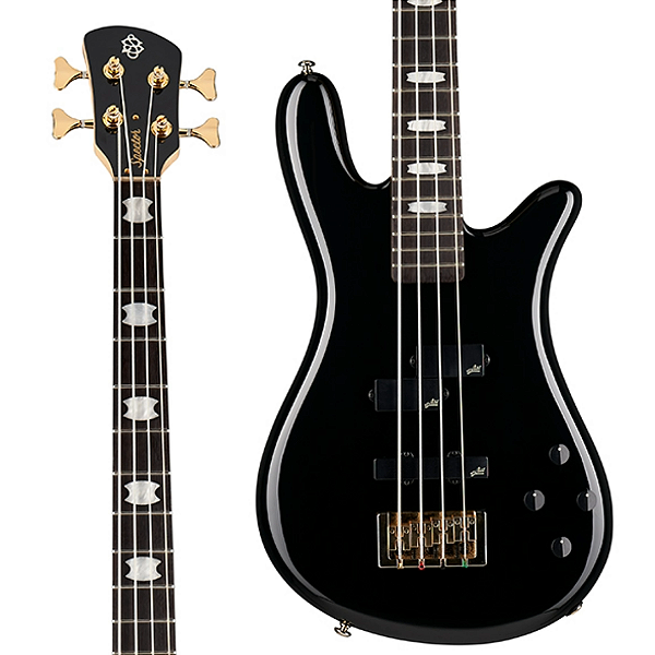 Baixo 4 Cordas Ativo Spector NS Icon Bolt-On 4 Black Gloss