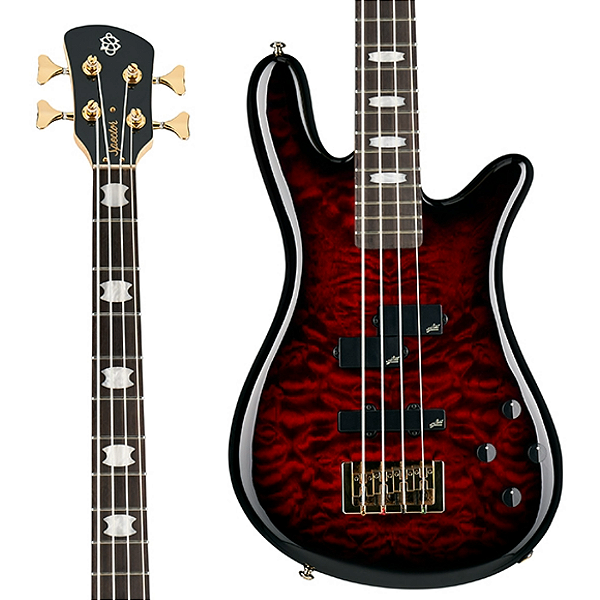 Baixo 4 Cordas Ativo Spector NS Icon Bolt-On 4 Black Cherry