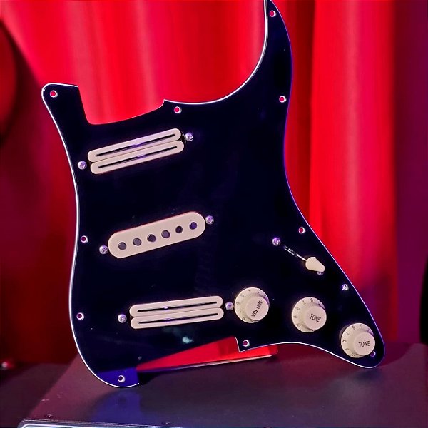 Escudo Completo Guitarra Stratocaster + Captador Malagoli MH
