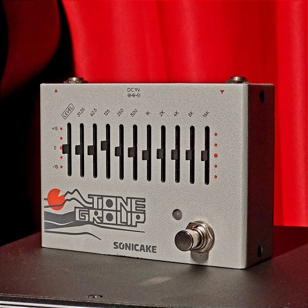 Pedal Equalizador para Guitarra e Baixo Sonicake Tone Group
