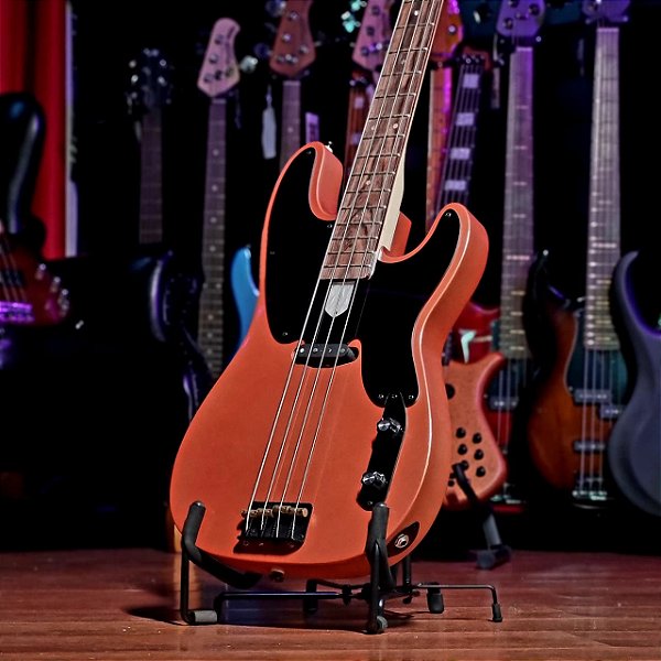 Baixo 4 Cordas Studebaker Precision Champ 50s Coral Shimmer