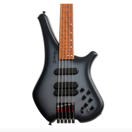 Baixo 5 Cordas Headless S.martyn Blaze 30 Silver Burst Matte