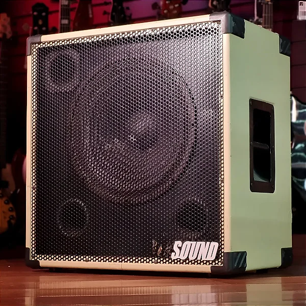 Caixa Gabinete 1x15 Para Baixo Teksound 300w com Eminence