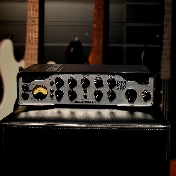 Amplificador Cabeçote Para Baixo 500w Ashdown Rm-500 Evo II