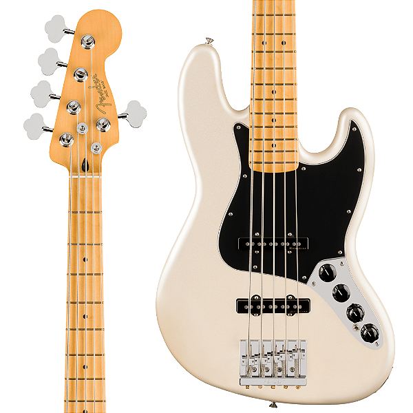 Baixo 5 Cordas Fender Player II Modified Active Jazz Bass Olympic Pearl