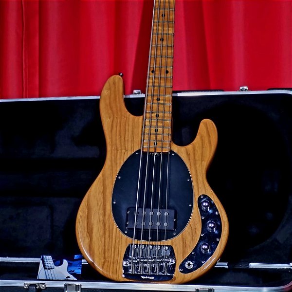 Baixo 5 Cordas Music Man Classic StingRay5 Natural 2011