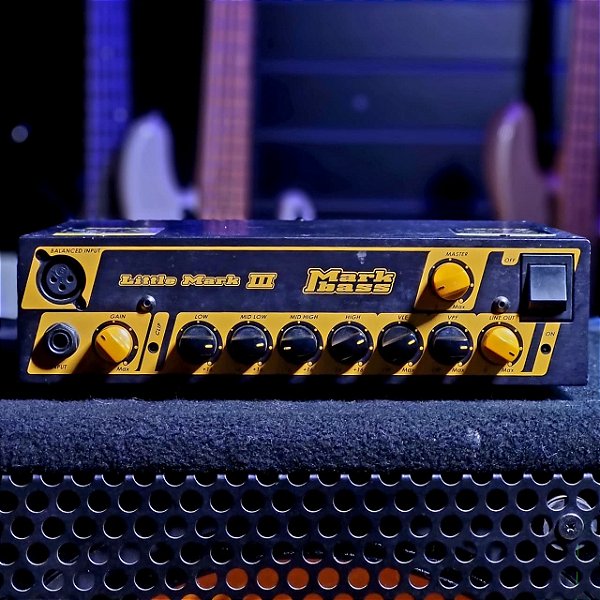 Amplificador Cabeçote Baixo 600w Markbass Little Mark Iii