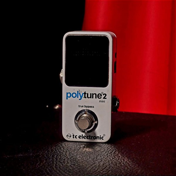 Pedal Afinador Guitarra E Baixo Tc Electronic Polytune 2 Mini