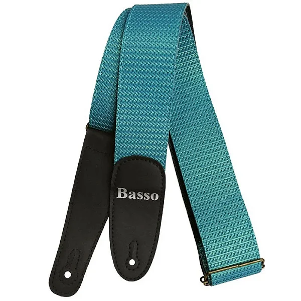 Correia para Guitarra e Baixo Basso EX 23 Tresse Turquesa