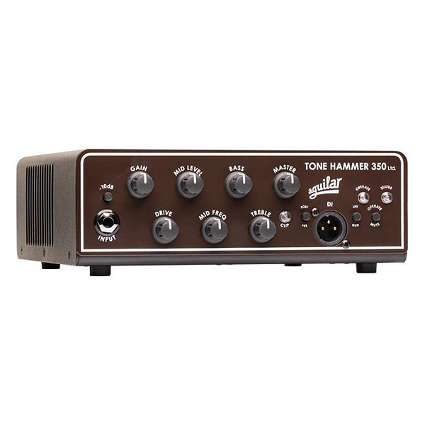 Amplificador Cabeçote para Baixo Aguilar Tone Hammer 350 Edição Limitada Chocolate Brown