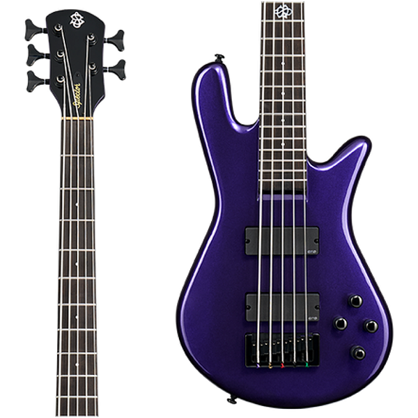 Baixo 5 Cordas Ativo Spector NS Ethos High Performance Plum Crazy Gloss