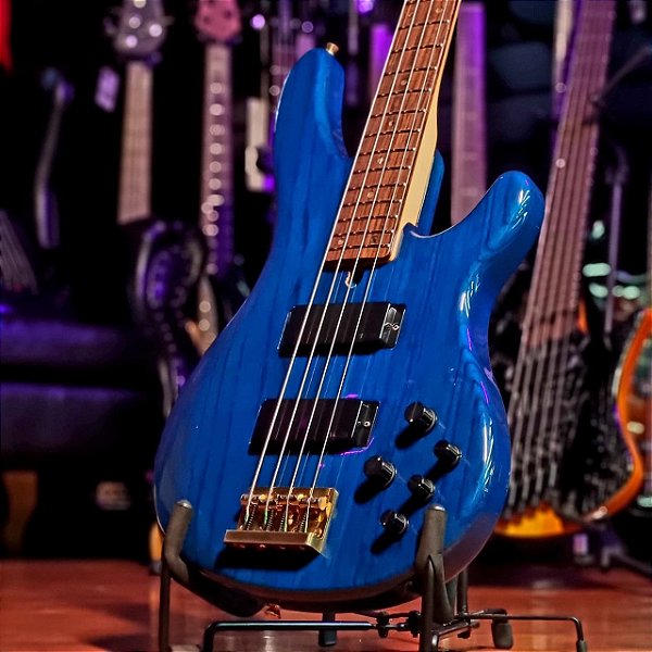 Baixo 4 Cordas Ativo Yamaha TRB-4 II Transparent Blue