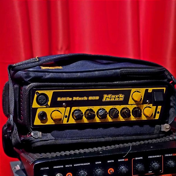 Amplificador Cabeçote Para Baixo Mark Bass Little Mark 800