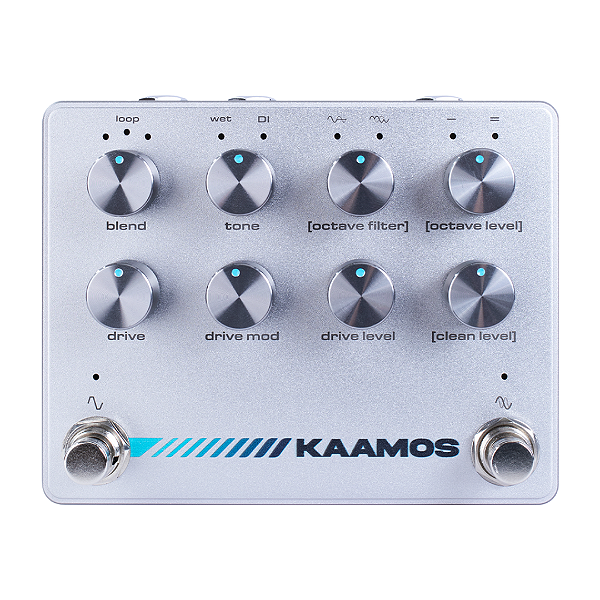 Pedal De Efeito para Baixo Darkglass Ultra Series Kaamos Bass Distortion / Octaver