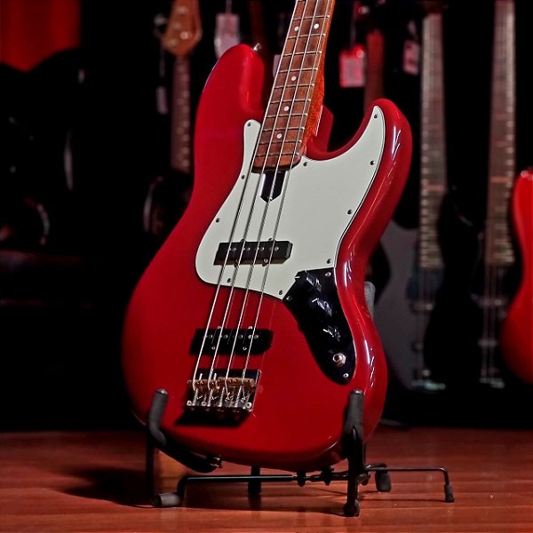 Baixo 4 Cordas Studebaker Daytona Jazz Bass Wine Red