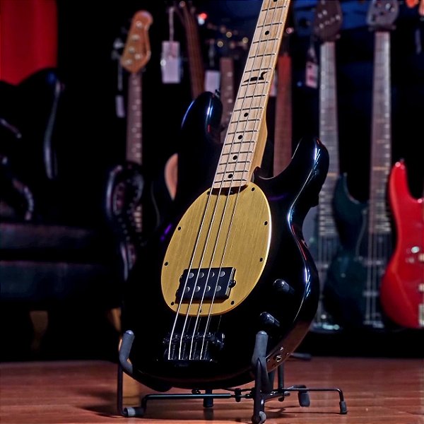 Baixo 4 Cordas Sterling By Music Man Signature Pete Wentz Black