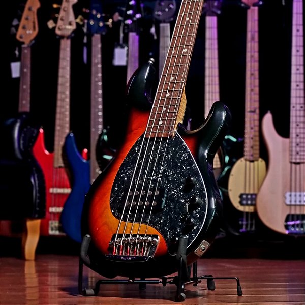 Baixo 5 Cordas Ativo Music Man Stingray5 H Sunburst