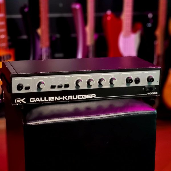 Amplificador Cabeçote Para Baixo 200w Gallien Krueger 400rb