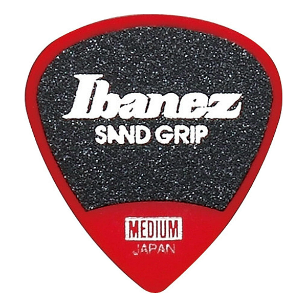 Palheta para Guitarra Ibanez Sand Grip Wizard Series Medium .8mm Red