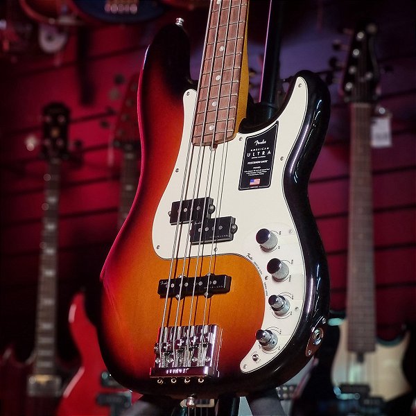 Baixo 4 Cordas Fender American Ultra Precision Bass Ultraburst