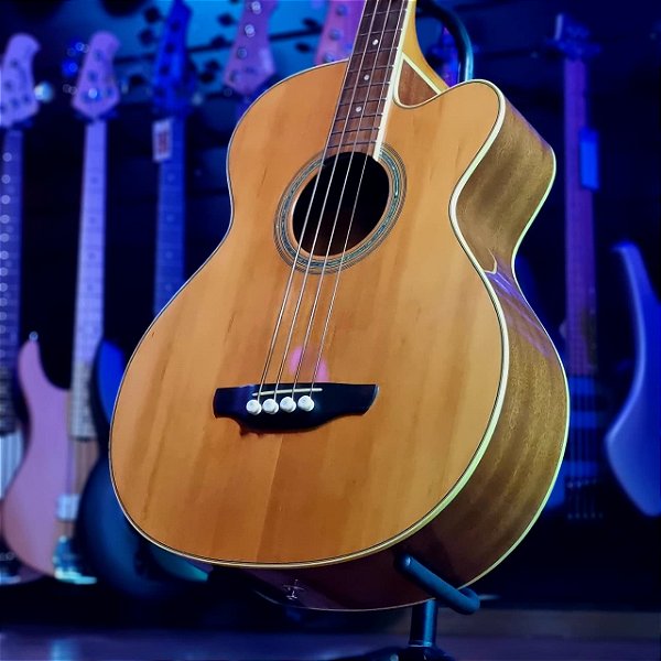 Baixolão Eletroacústico 4 Cordas Takamine Egb2s Natural