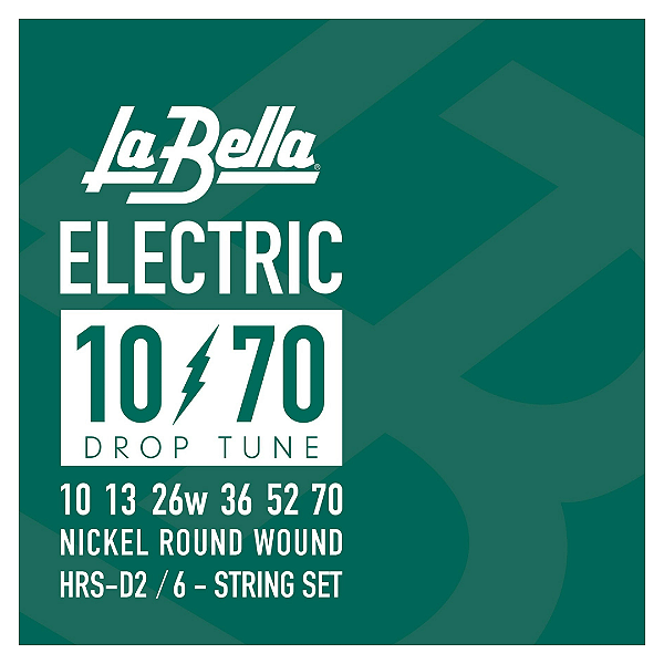 Encordoamento para Guitarra La Bella Drop Tune .010