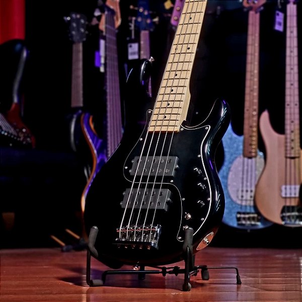 Baixo 5 Cordas Passivo Tagima Fusion H2 HB Black