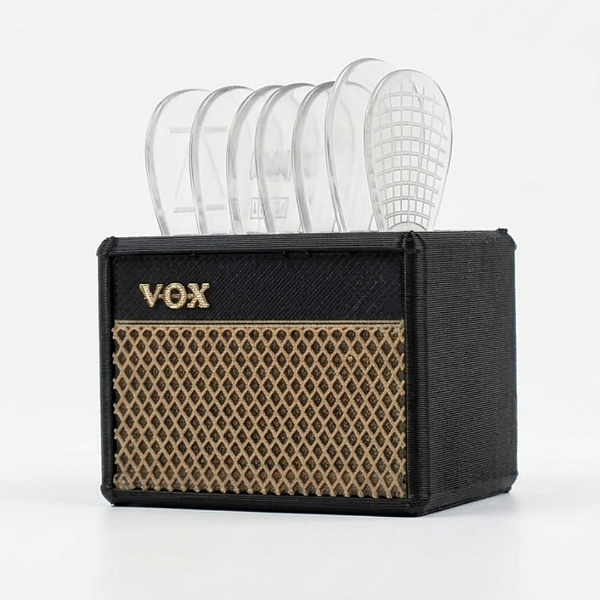 Porta 7 Palheta Mini Amplificador Combo Vox 3D