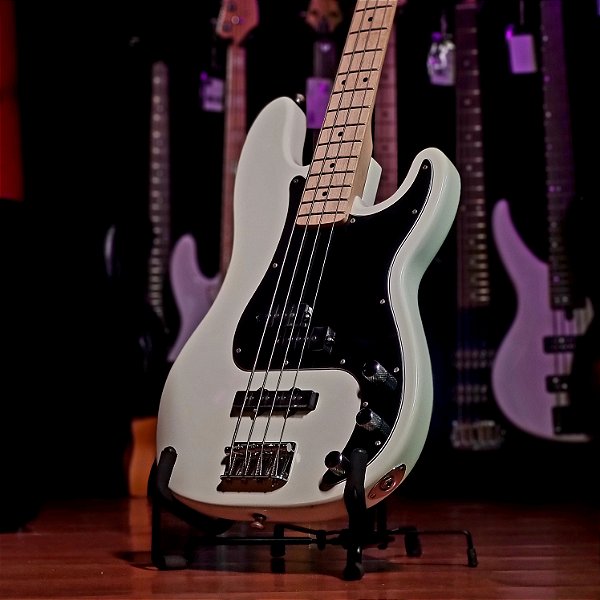 Baixo Squier PJ White