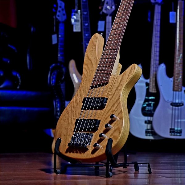 Baixo 5 Cordas Ativo Ibanez Standard SRX355 Natural