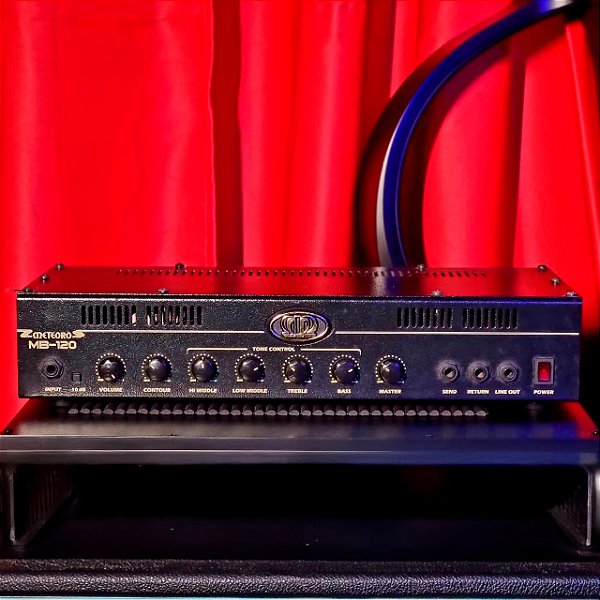 Amplificador Cabeçote para Baixo Meteoro Mb-120