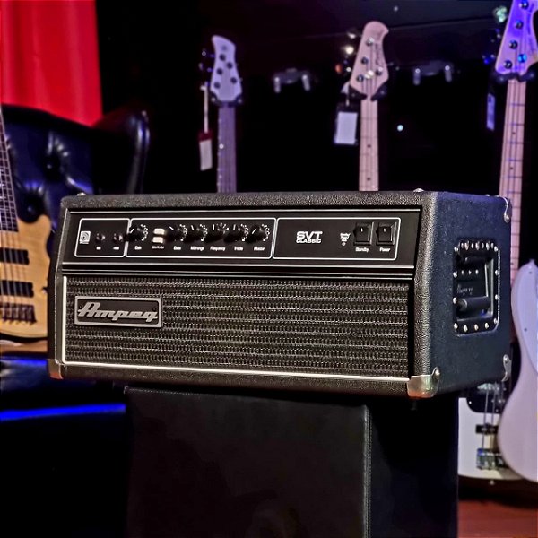 Amplificador Cabeçote Valvulado para Baixo Ampeg SVT Classic 300W