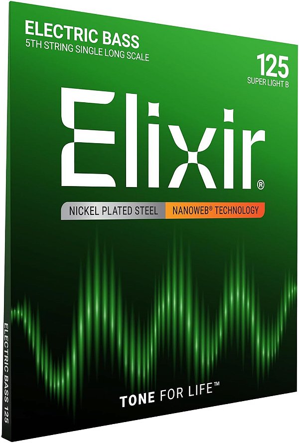 Corda Avulsa Para Baixo Elixir B Si (5o) .125 Super Light